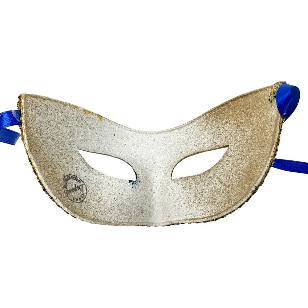 Bertolini Venice Venetian Masquerade Masks Set of 2 Handmade Italy